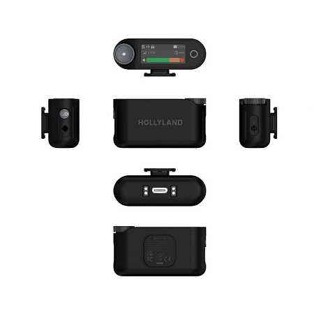 Радиосистема Hollyland Lark MAX 2 Combo 4-Person Version (4TX + 2RX)