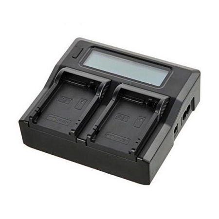 Зарядное устройство Dual LCD Battery Charger для NP-FV70