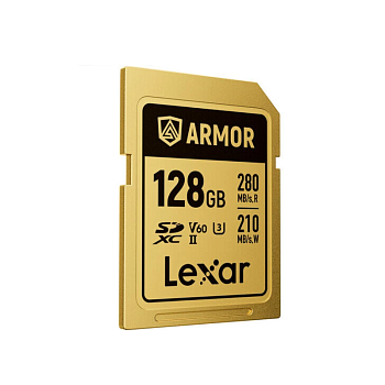SDXC 128Gb Lexar Armor Gold UHS-II V60 U3 280/210 Mb/s