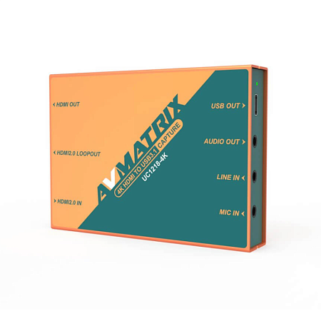 Устройство видеозахвата AVMATRIX UC1218-4K PRO HDMI2.0 USB3.1 4K60
