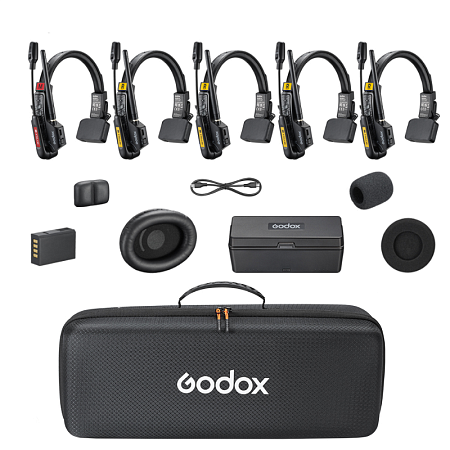 Беспроводной интерком Godox SkyTalk Air 5S