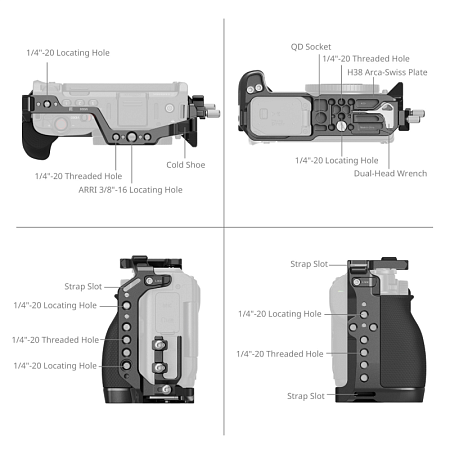 Клетка SmallRig 5467 для Nikon ZR