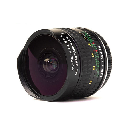 МС Зенитар 16 f/2.8 Fisheye EF