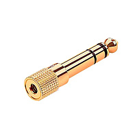 Переходник с Mini Jack 3.5 (мама) на  Jack 6.3 (папа)