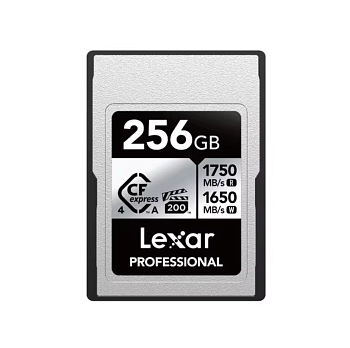 SDXC 256Gb Lexar CF express Type A 1750/1650 Mb/s