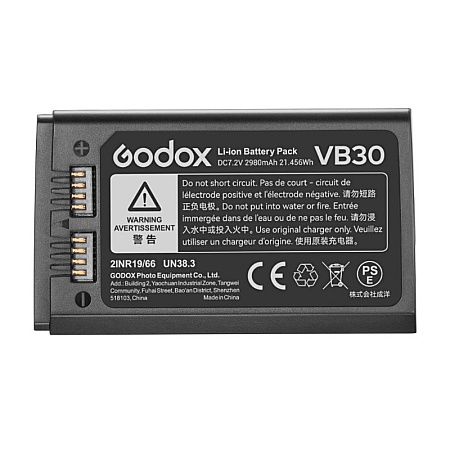 Аккумулятор Godox VB30 для вспышек V100