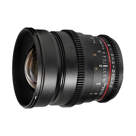 Samyang 24 T1.5 ED AS UMC VDSLR for Canon EF