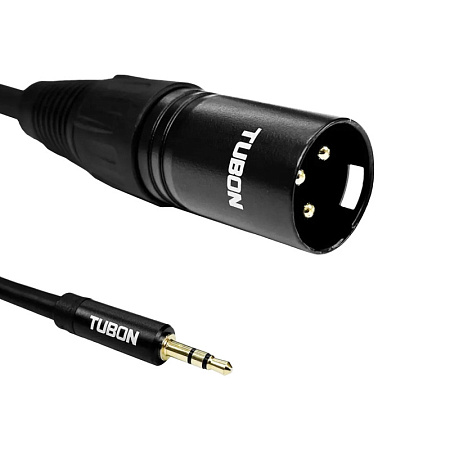 Кабель XLR папа - minijack 3.5мм 1м