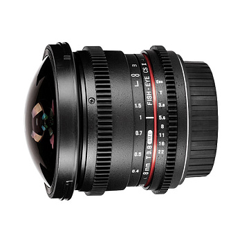 Samyang 8 T3.8 AS IF UMC Fish-eye CS II VDSLR для Canon EF-s