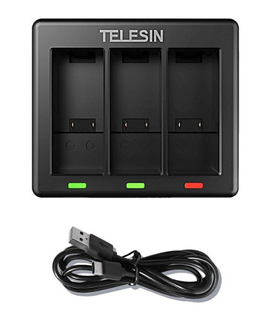Зарядное устройство GoPro TRIPLE Battery Charger for Hero 9/10/11/12
