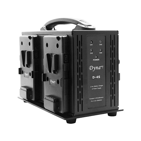 Зарядное устройство для аккумуляторов V-Mount Dynacore D-4S