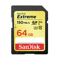 SDXC 64Gb SanDisk Extreme 150/60 Mb/s